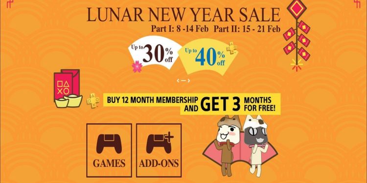 PlayStation Store got Lunar New Year sale! Huat ah!