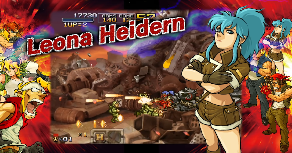 leona metal slug