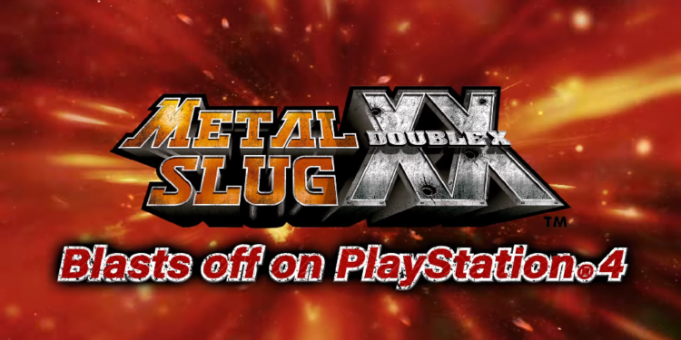Metal Slug XX launch on the PS4