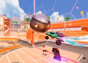 Rocket League heads to the beach with Salty Shores