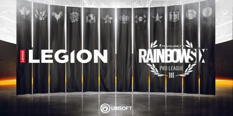 Lenovo official sponsor for Rainbow Six Pro league