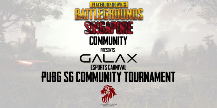 PUBG Singapore Community Tournament being held