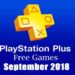 PlayStation Plus September Free games.