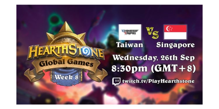 Singapore vs Taiwan-Hearthstone Global Games