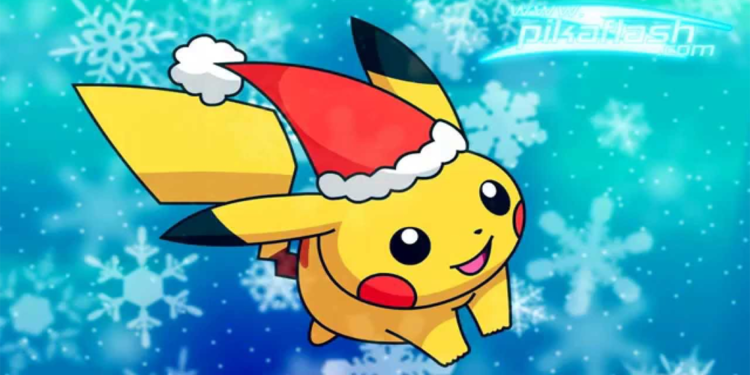 Limited time Pikachu Xmas EZ-Charm available now