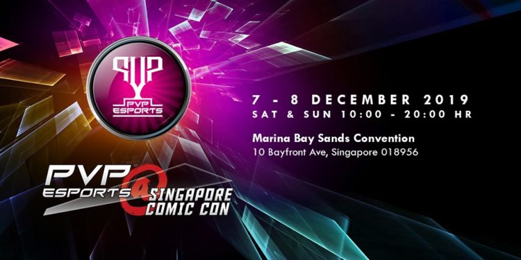 PVP Esports at Singapore Comic Con!