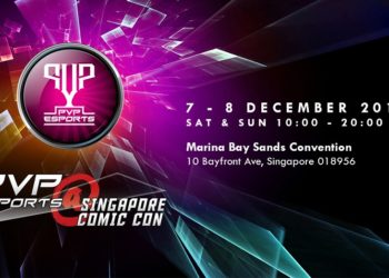PVP Esports at Singapore Comic Con!