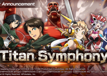 Attack on Titan crossover in Symphogear XD Unlimited Global Version
