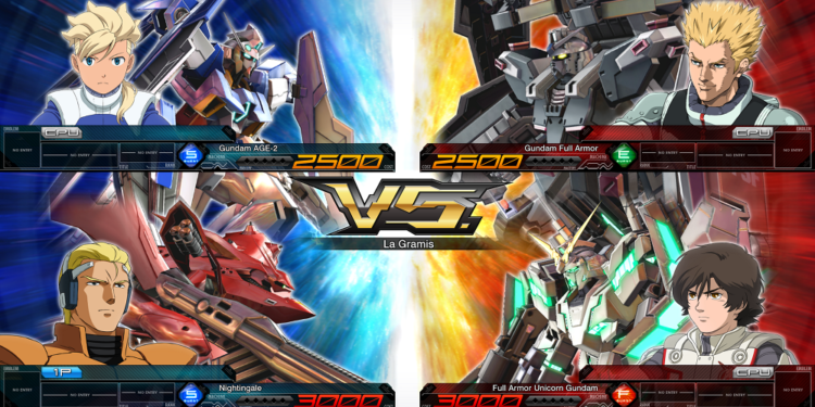 Mobile Suit Gundam Extreme vs Maxiboost On!