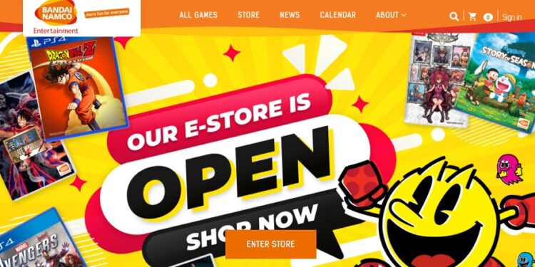 BANDAI NAMCO Entertainment Asia launches official e-store
