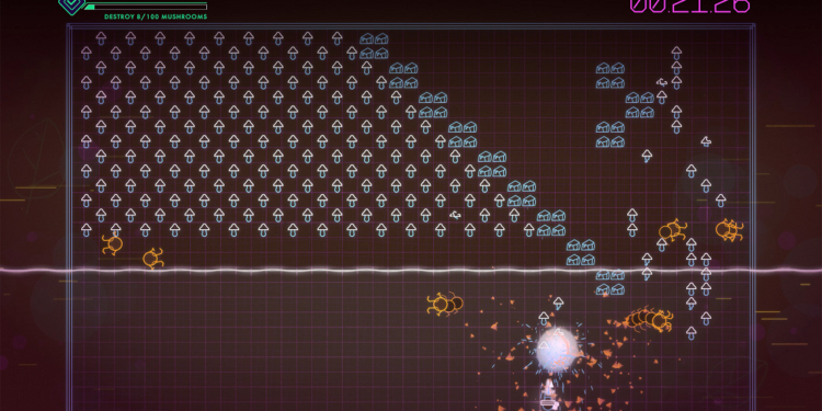 Centipede: Recharged Fuses Neon Nostalgia