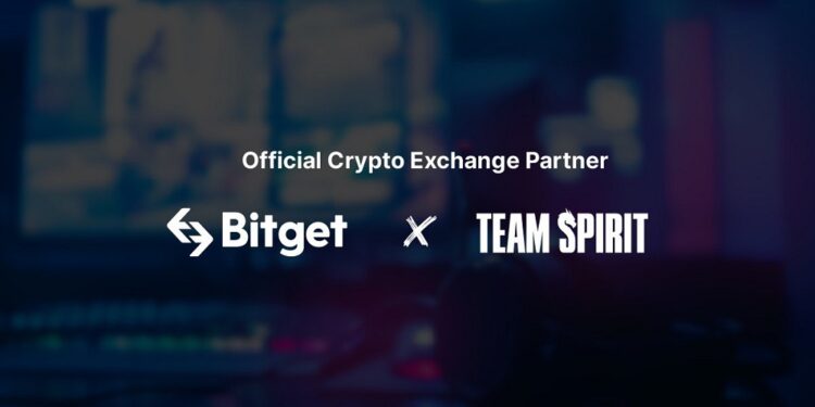 Bitget Announces Sponsorship Deal with Team Spirit