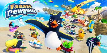 Faaast Penguin Dives Down Slopes in Racing Royale