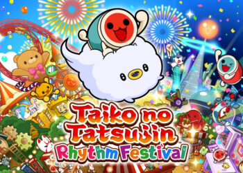 Taiko no Tatsujin: Rhythm Festival - Title Splash Screen