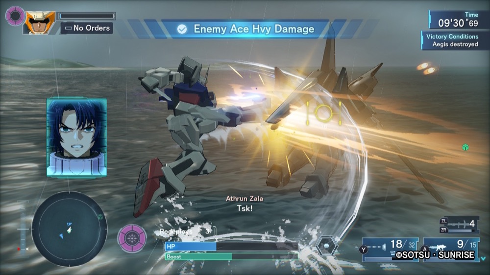 Mobile Suit Gundam Seed Battle Destiny Remastered - melee combat